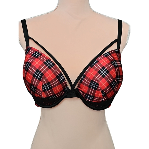 Victoria's Secret Other - Victoria's Secret Women's Tartan Strappy Push-up 40C